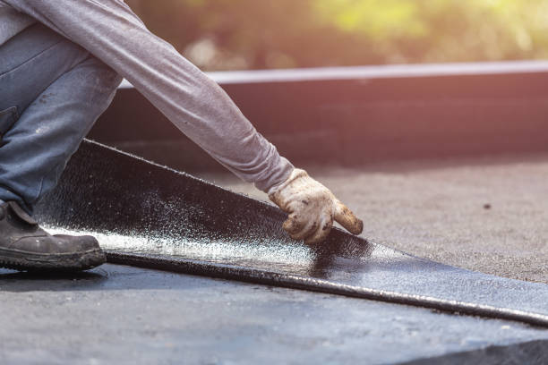Professional Emergency Waterproofing technician working in Franklin, PA